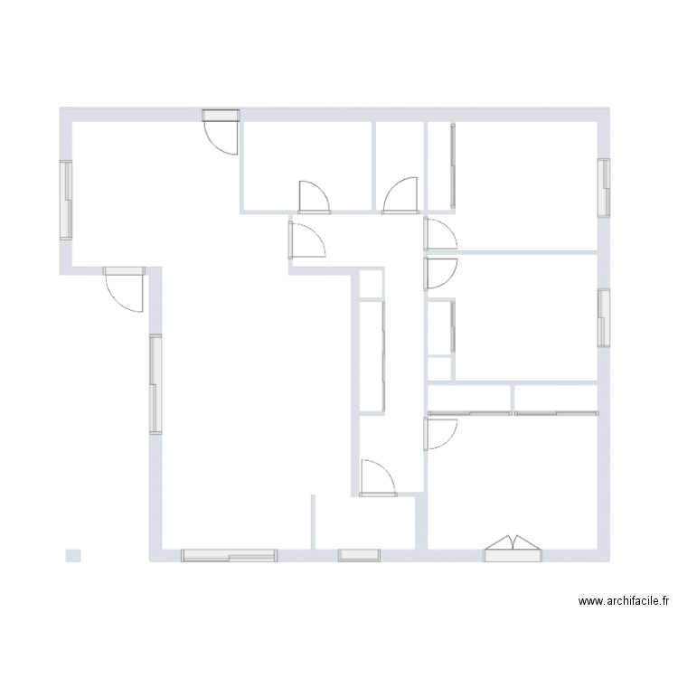 RT 25-460 De La Fournière. Plan de 0 pièce et 0 m2