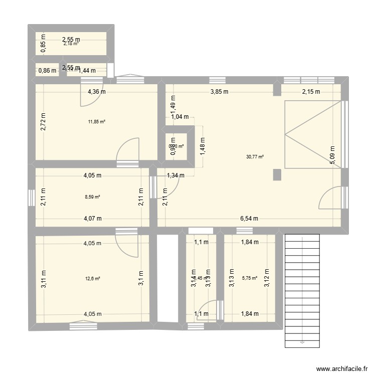 Maison Montelimar projet R de C. Plan de 0 pièce et 0 m2