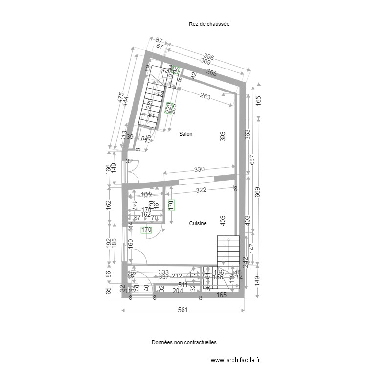 Poilvé DeRAm RdC. Plan de 0 pièce et 0 m2