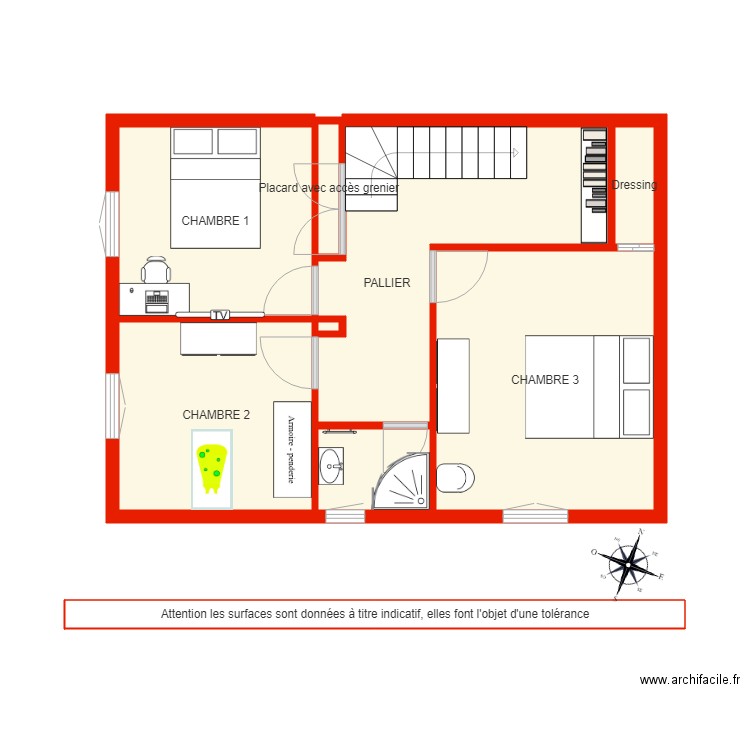 BI 1712 Niveau 2 Propriétaire GARCIA. Plan de 0 pièce et 0 m2