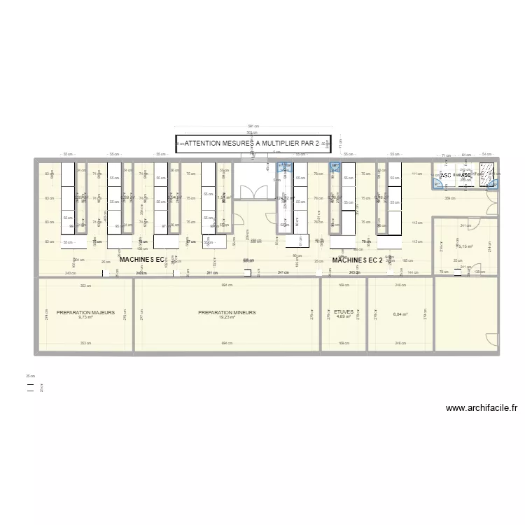 ETAGE EC 1. Plan de ETAGE EC 1. Plan de