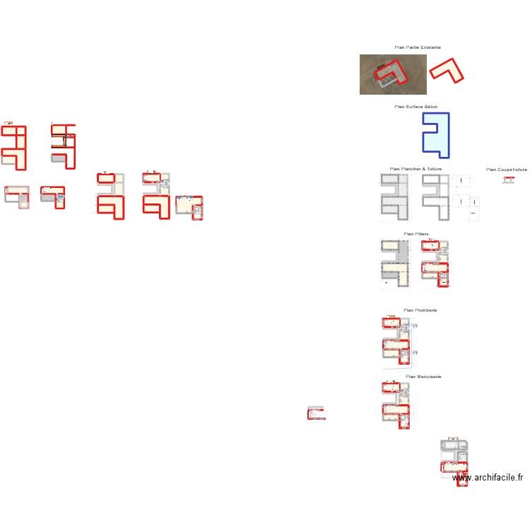 Talallitas 1. Plan de 103 pièces et 3482 m2