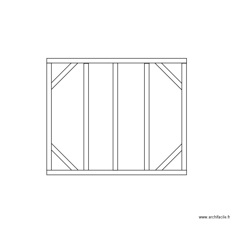 chalet moto fond. Plan de 0 pièce et 0 m2