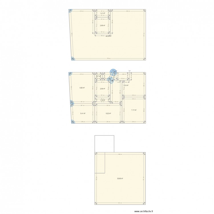 77 av libération . Plan de 0 pièce et 0 m2