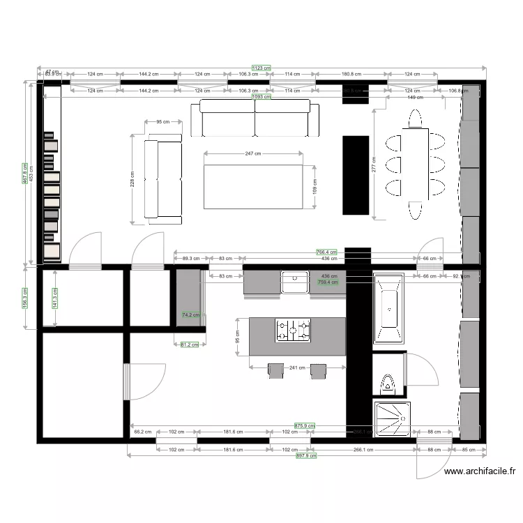 montarnasse. Plan de 