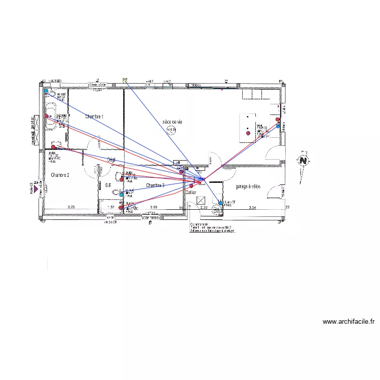 LINHARES TEIXEIRA PLOMB. Plan de 