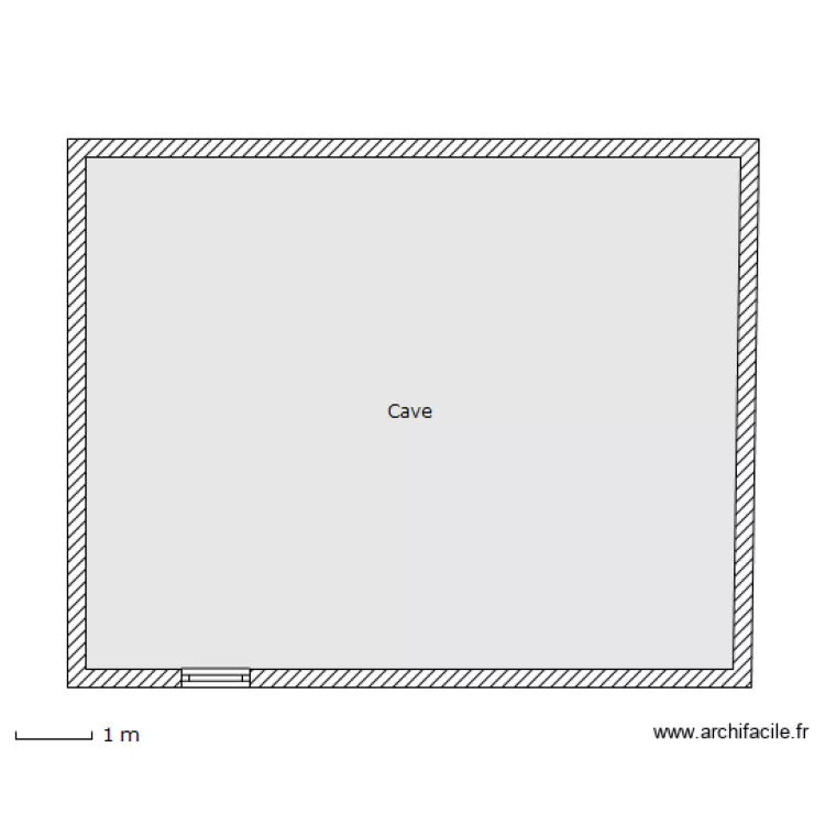 KACAR Sous-sol. Plan de 