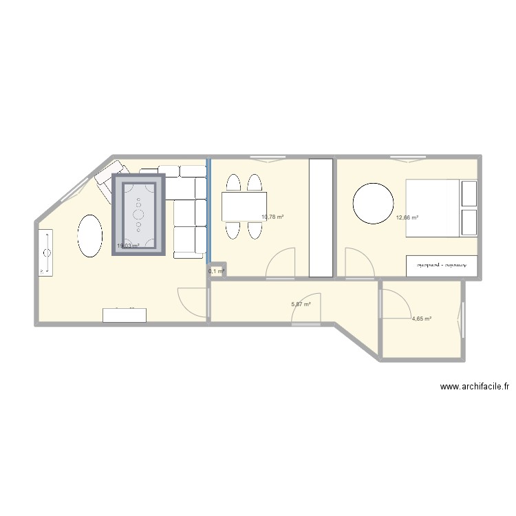 Plan Red coffee. Plan de 0 pièce et 0 m2