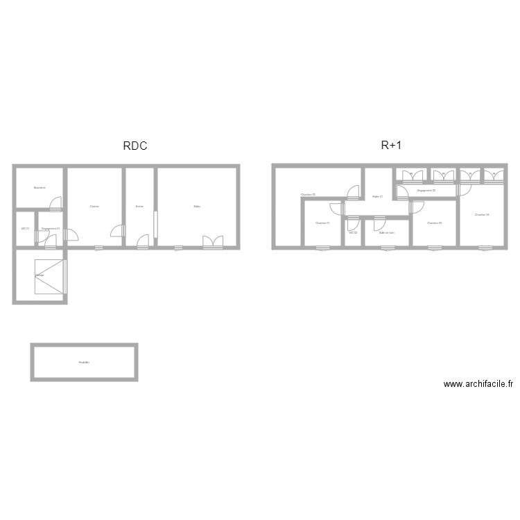 350601160. Plan de 20 pièces et 184 m2