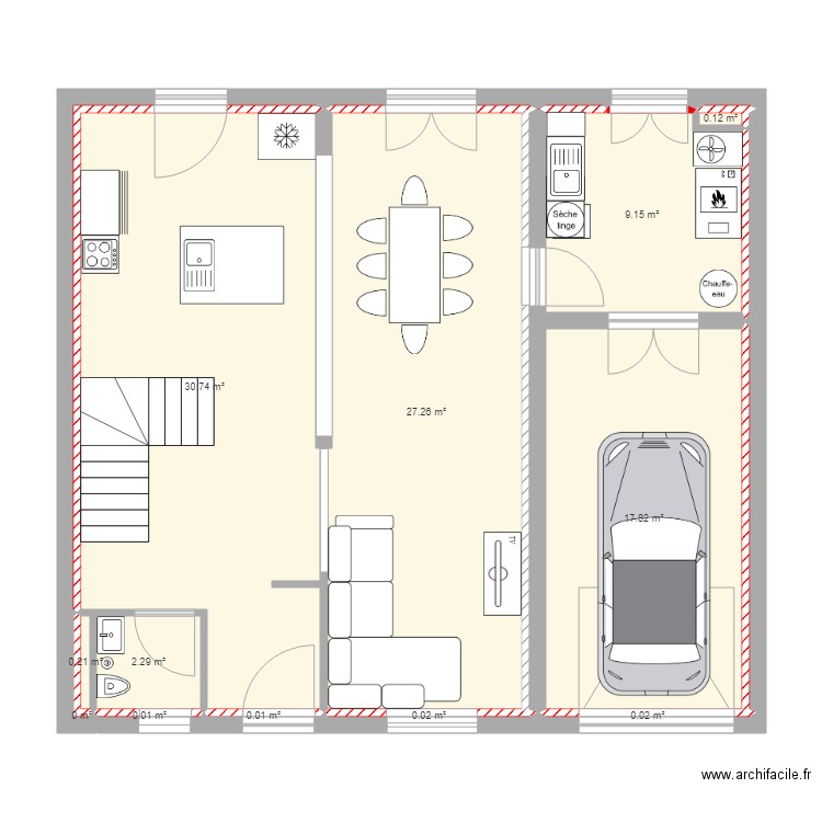 maison Nico apres. Plan de 0 pièce et 0 m2