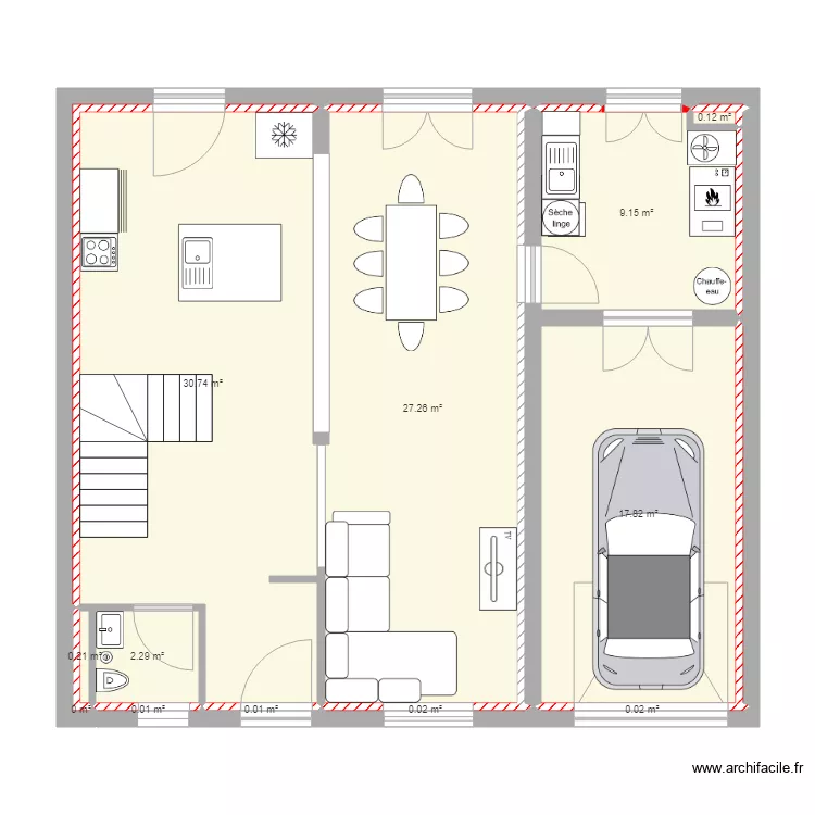 maison Nico apres. Plan de maison Nico apres. Plan de