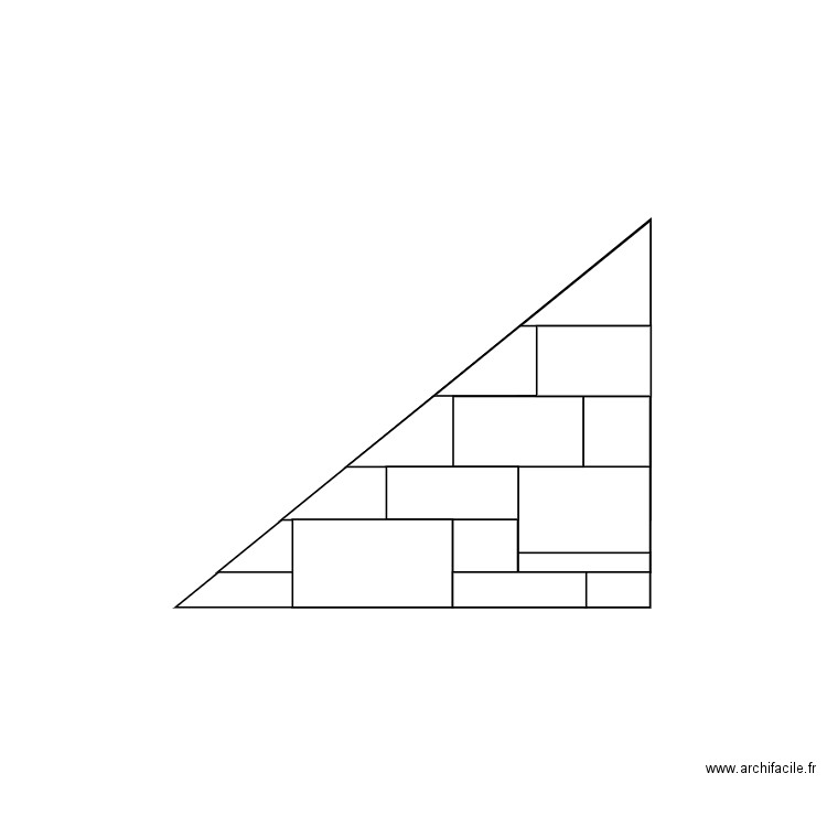 etagere. Plan de 0 pièce et 0 m2