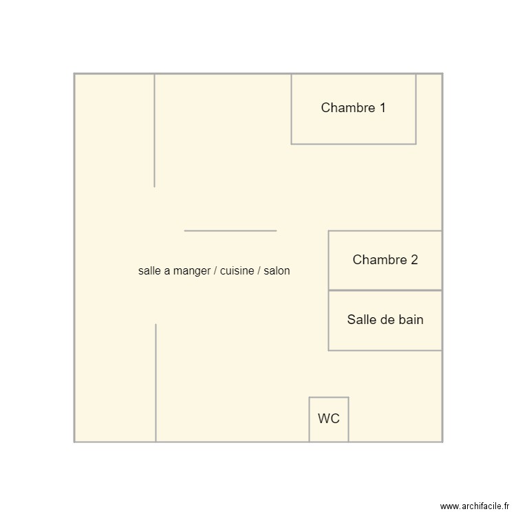 plan 3. Plan de 0 pièce et 0 m2