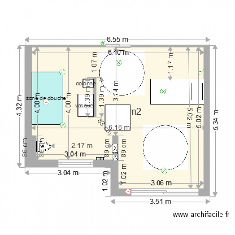 client terryn. Plan de 0 pièce et 0 m2