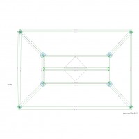 plan toiture vue du dessus