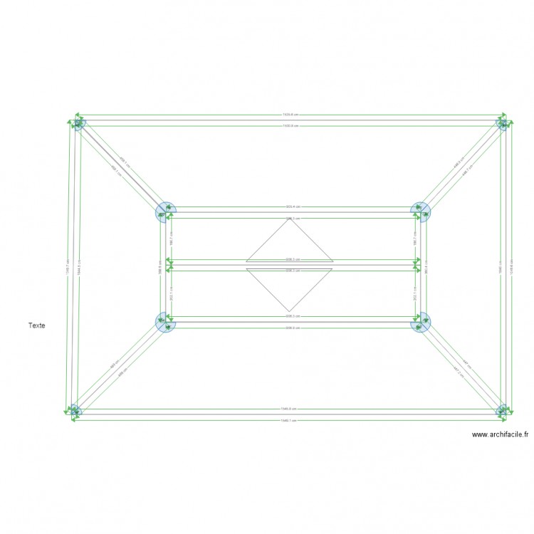 plan toiture vue du dessus. Plan de 0 pièce et 0 m2