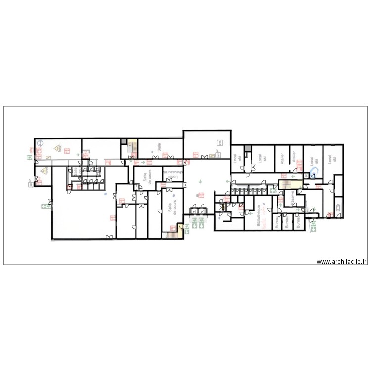 AR RDC. Plan de 0 pièce et 0 m2