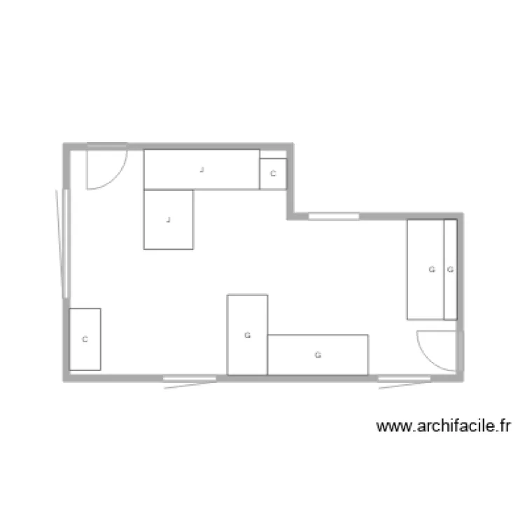 bureau. Plan de bureau. Plan de