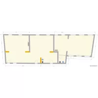 PLAN RDC SACRE COEUR ETAT INITIAL sans meubles et sans cloisons ET modification possible des murs porteurs PLAN 4