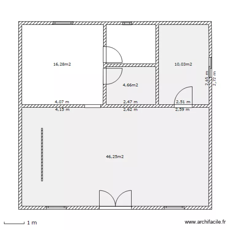 Projet maison Somone R de C 27 juil 2012 COTE. Plan de 