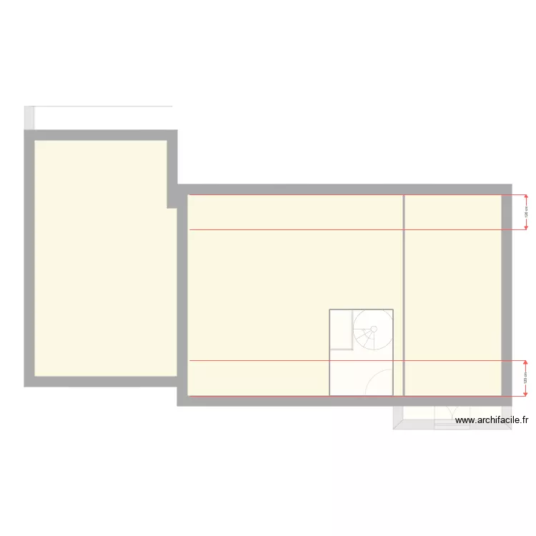 Maison 140m2. Plan de 