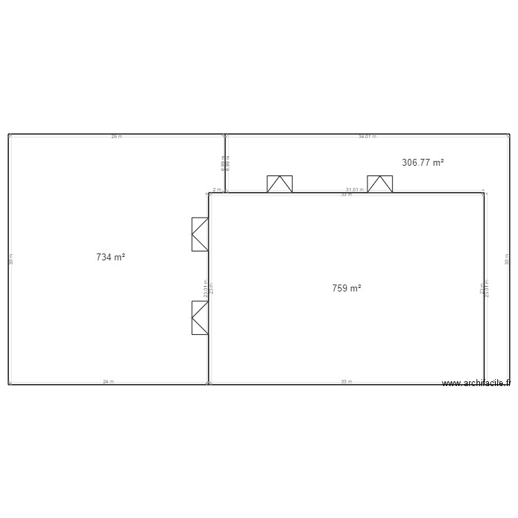 TORRES QUEVEDO V2 . Plan de 0 pièce et 0 m2