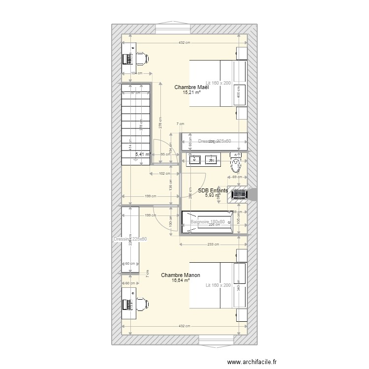Bas Jarret Vougy. Plan de 0 pièce et 0 m2