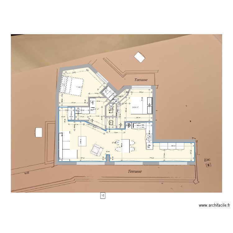 PARIS SOLUTION  8 oct 2020. Plan de 0 pièce et 0 m2