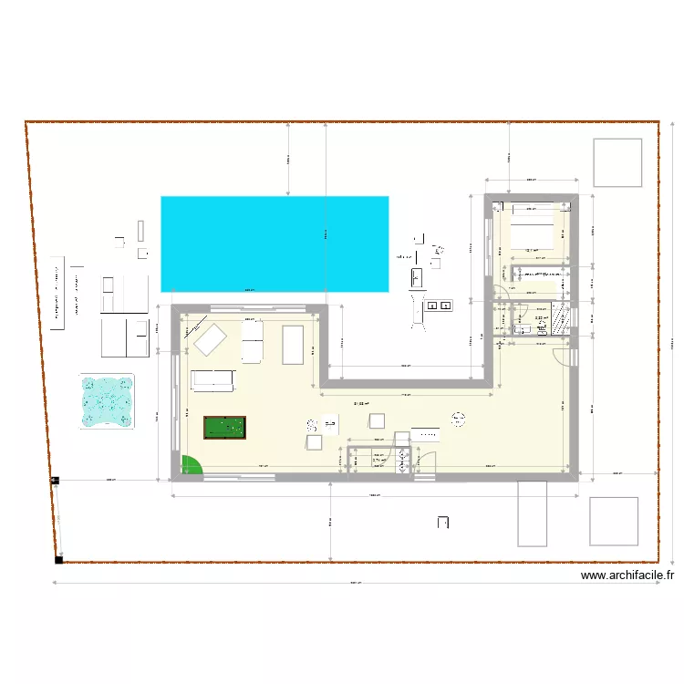 Maison Sainte Marie 2 V1 Bis. Plan de Maison Sainte Marie 2 V1 Bis. Plan de