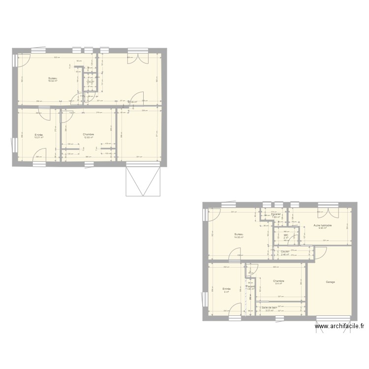 Magny RDC. Plan de 0 pièce et 0 m2