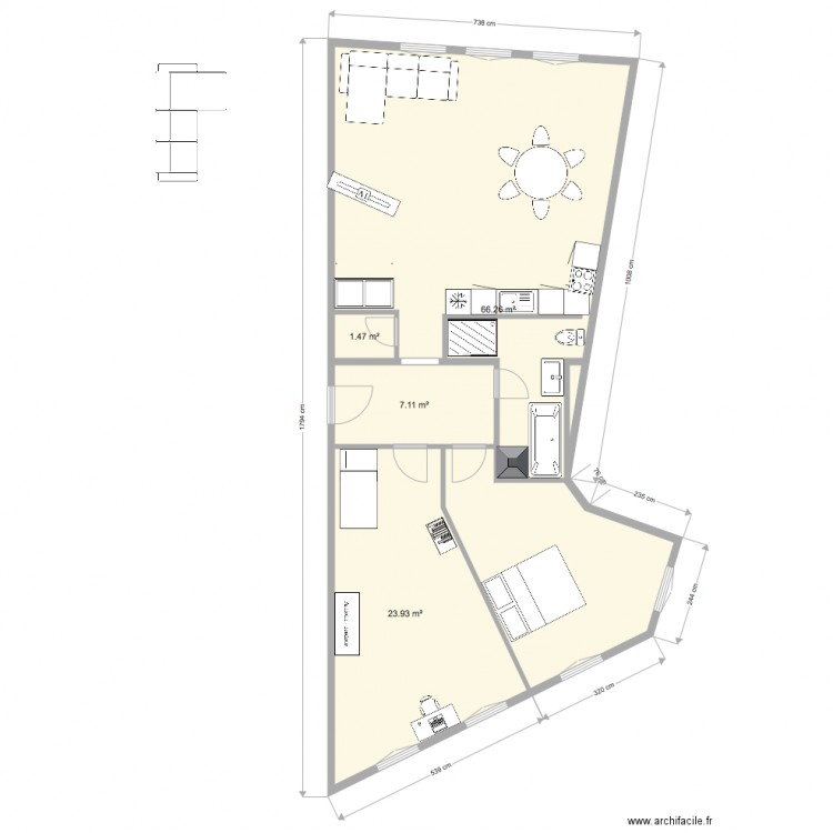 Chateau 8 a 10 prochimac v1. Plan de 0 pièce et 0 m2