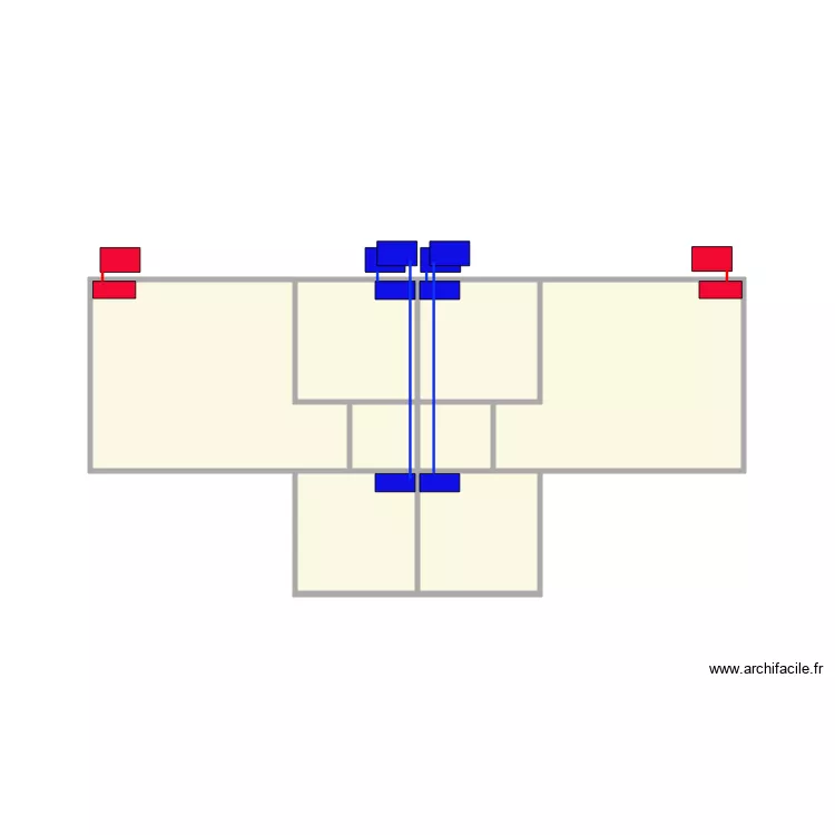 villa RICHARD. Plan de 