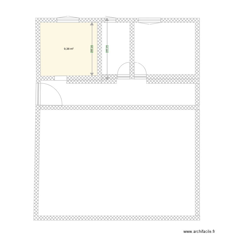 kinou. Plan de 0 pièce et 0 m2