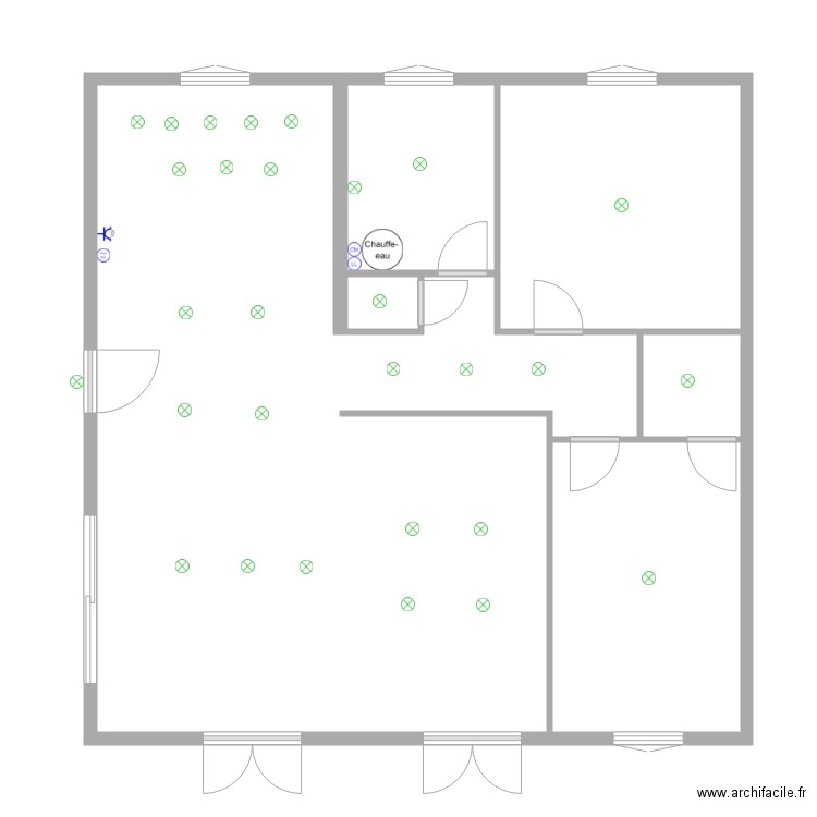 plan renovation. Plan de 0 pièce et 0 m2