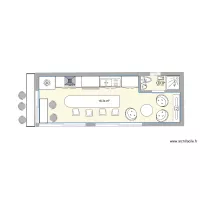 POOL HOUSE MICHEL 8, 30 X 3 = 24,90 M..