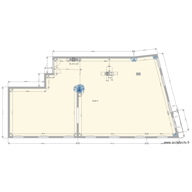 joffre vierge. Plan de 0 pièce et 0 m2