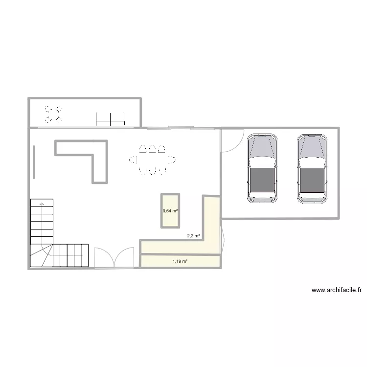 Maison part 2. Plan de 