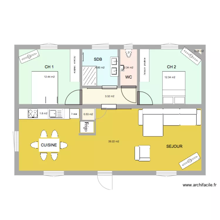 impasse Mirabell. Plan de impasse Mirabell. Plan de