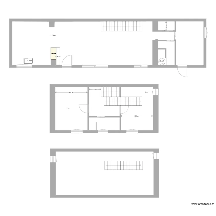 sebhuet st maur modifi&eacute;. Plan de 