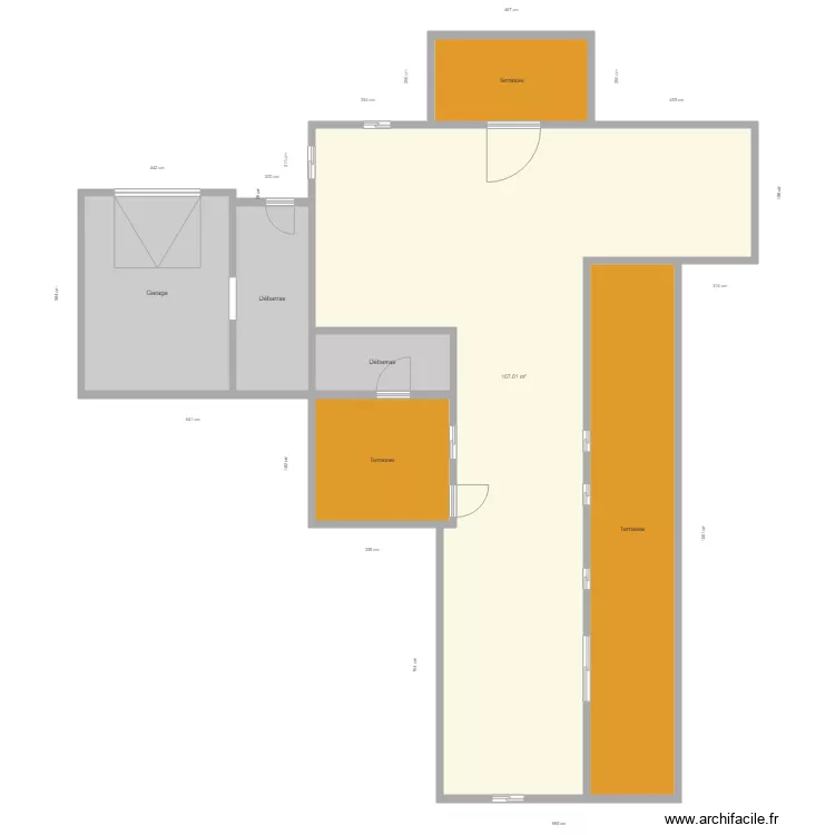 PLAN COTTAGE GUANABAY. Plan de 