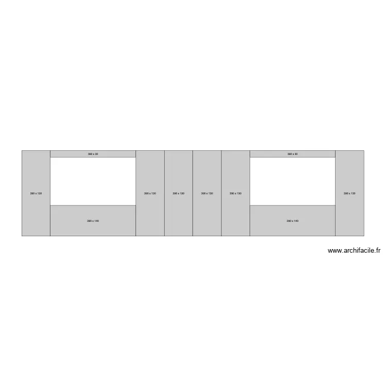 Mur Piaget Real Events. Plan de 