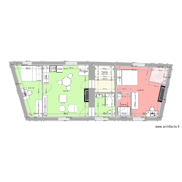 La Previere - Pouancé Projet. Plan de 0 pièce et 0 m2