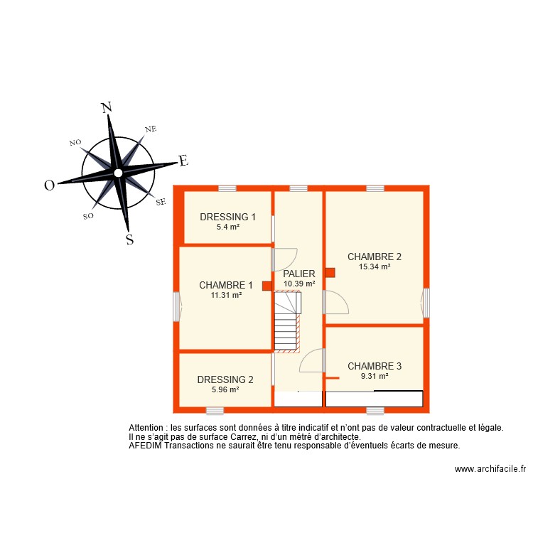 BI 6378 ETAGE 1 R. Plan de 0 pièce et 0 m2