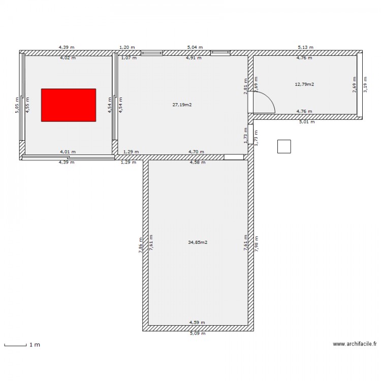 echemaa. Plan de 0 pièce et 0 m2