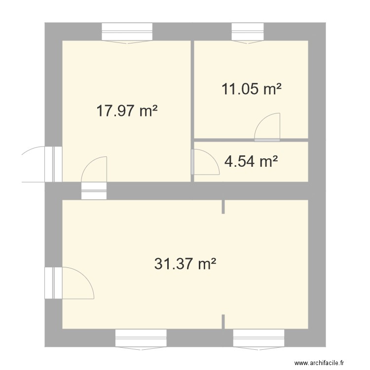 Mas Boisset rdc. Plan de 0 pièce et 0 m2