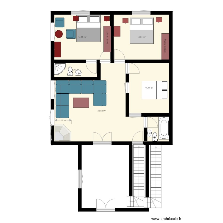 FAIDA 3 ETAGE. Plan de 0 pièce et 0 m2