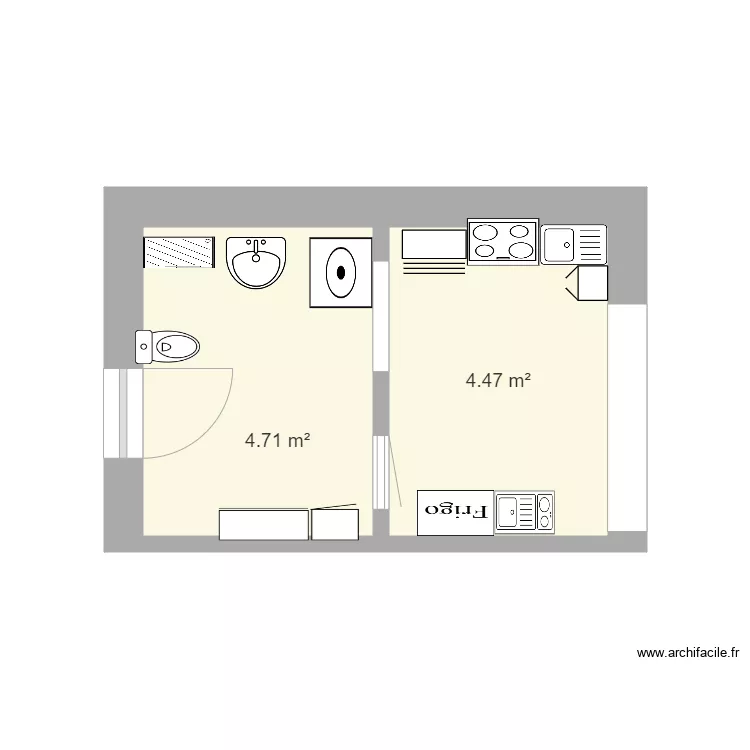 CUISINE SALLE DE BAIN N. Plan de 