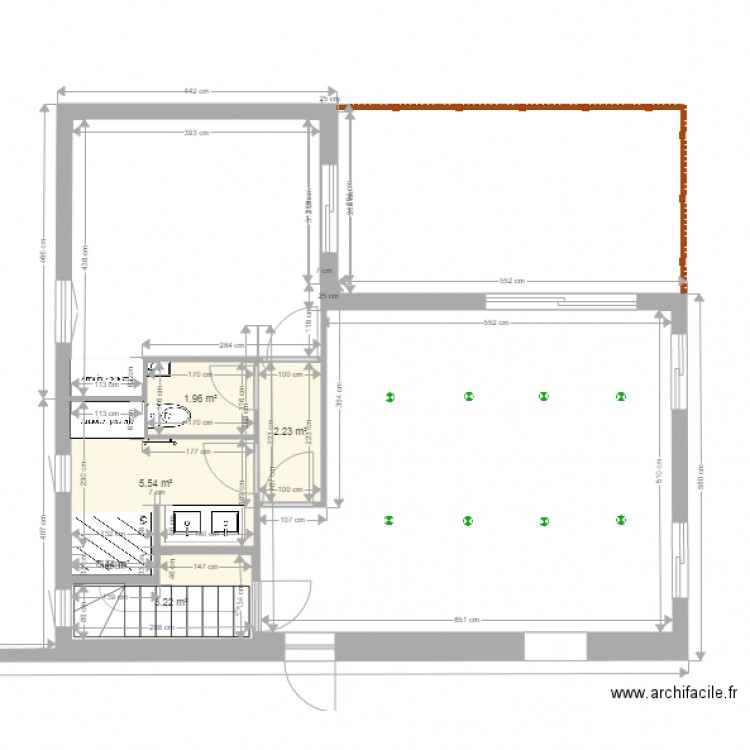 plan 1. Plan de 0 pièce et 0 m2