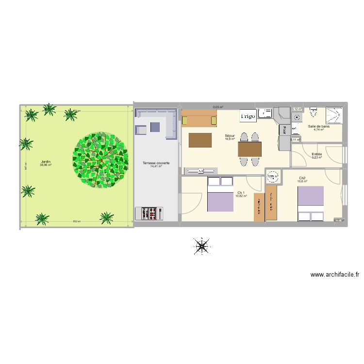 CANIGIANI. Plan de 0 pièce et 0 m2