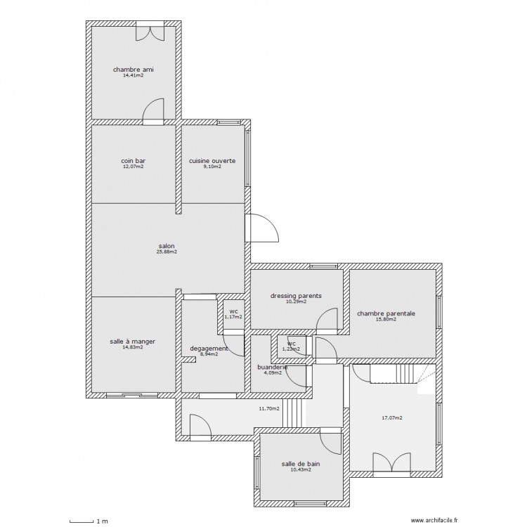 RDC . Plan de 0 pièce et 0 m2